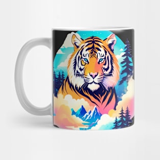 Tiger in the Mountains and Forests Mug